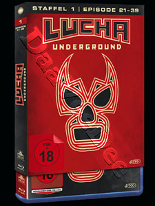 Lucha Underground - Season 1, Eps. 21-39 - 4-Disc Set (Blu-Ray)